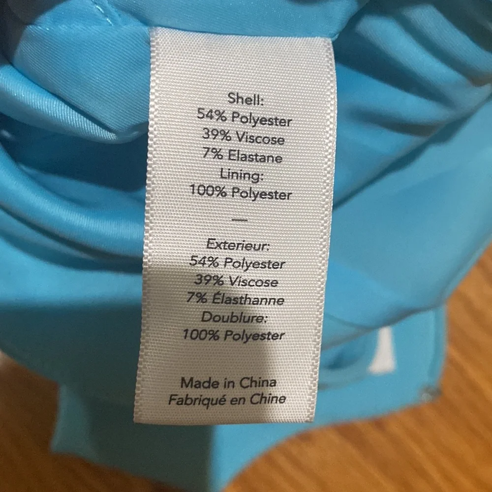 New Elizabeth and James Rosa Asymmetrical blue dress - Picture 6 of 10